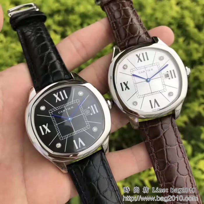 CARTIER卡地亞 最新實拍 精品男士腕表 WSS1071
